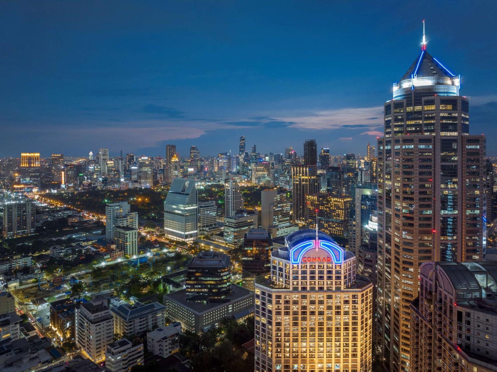 Conrad Bangkok Hotel Exterior foto